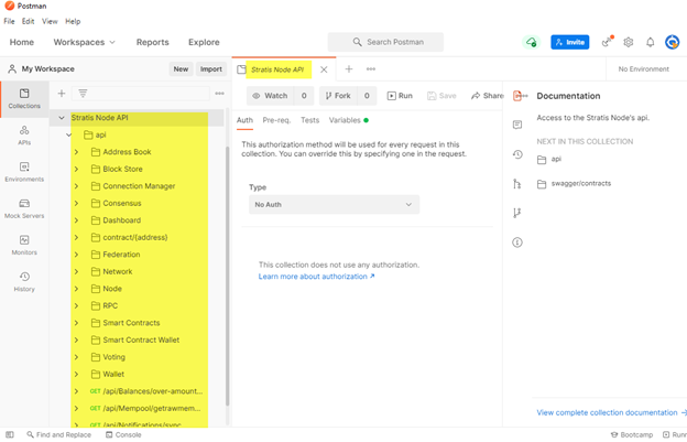 Error While Importing Stratis Smart Contract Swagger.json File To The Postman